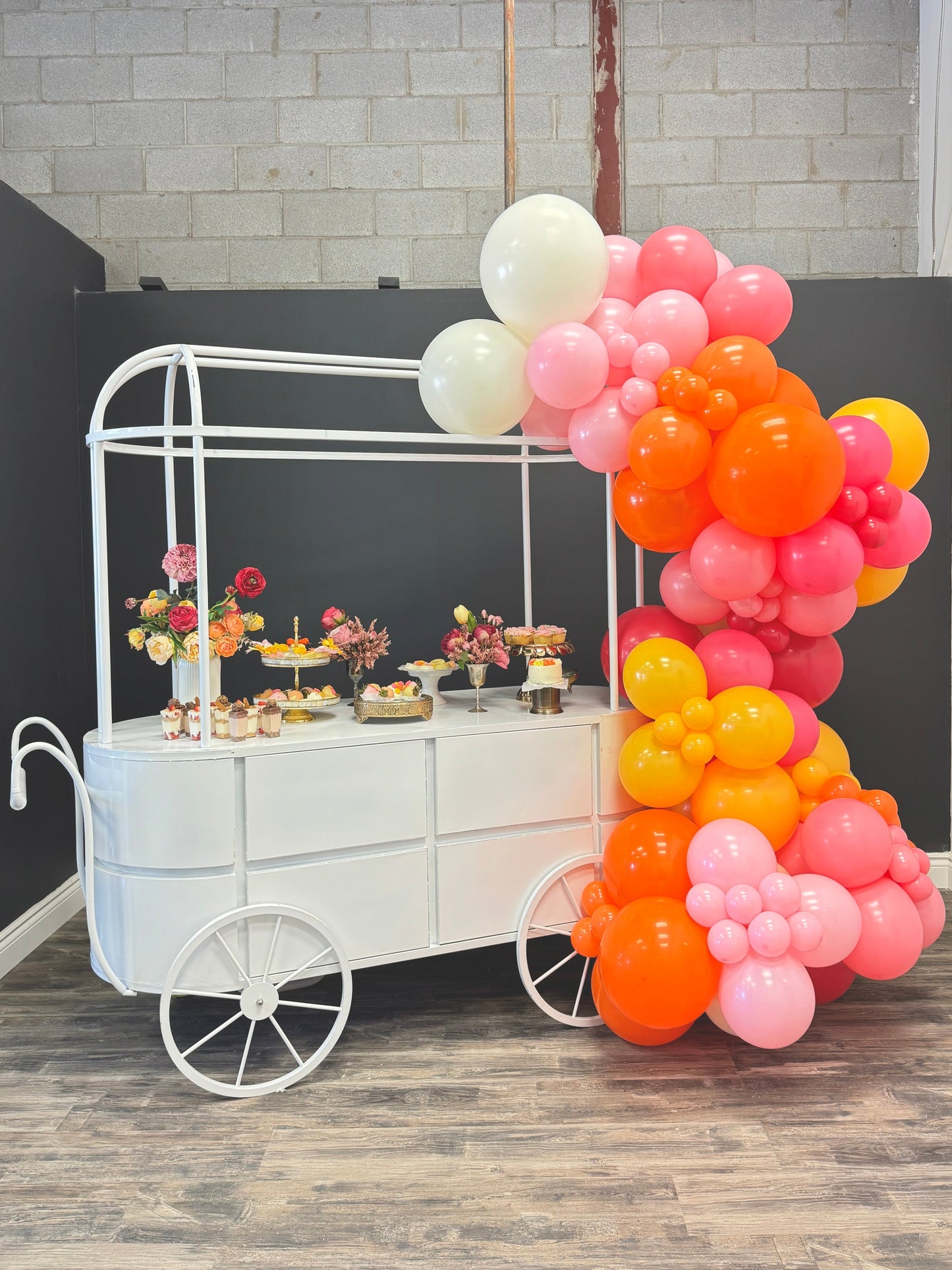 White Sweet Cart