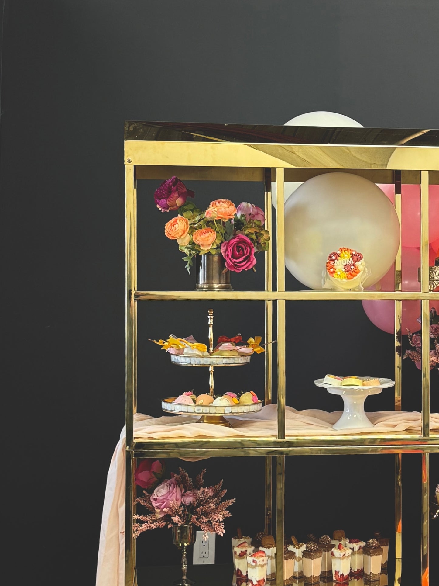 Gold Sweet Cart
