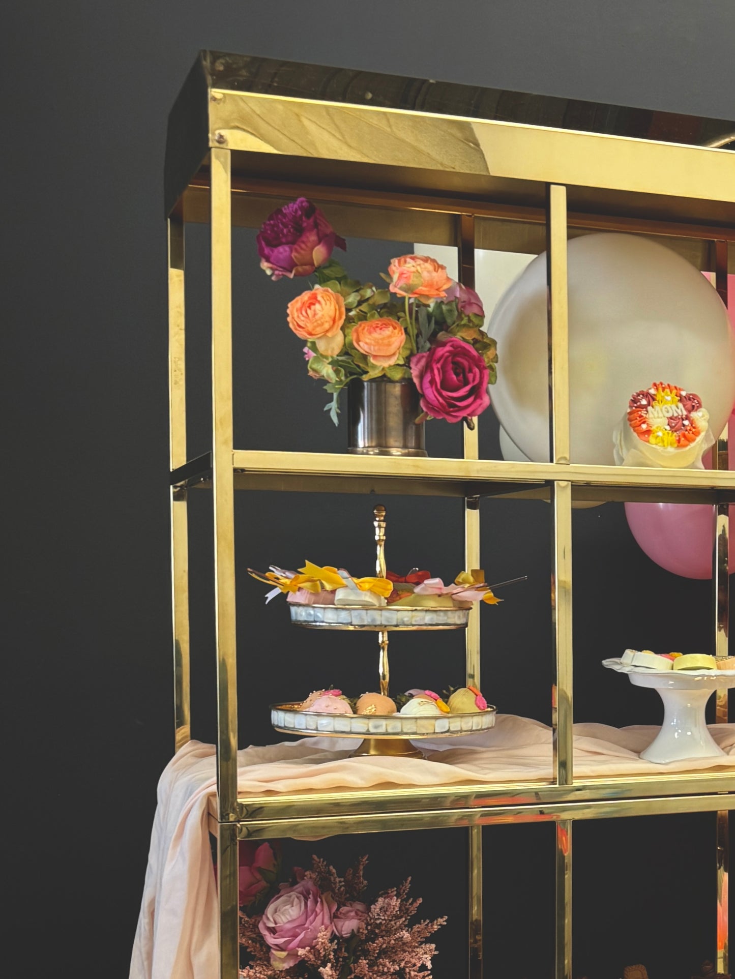 Gold Sweet Cart