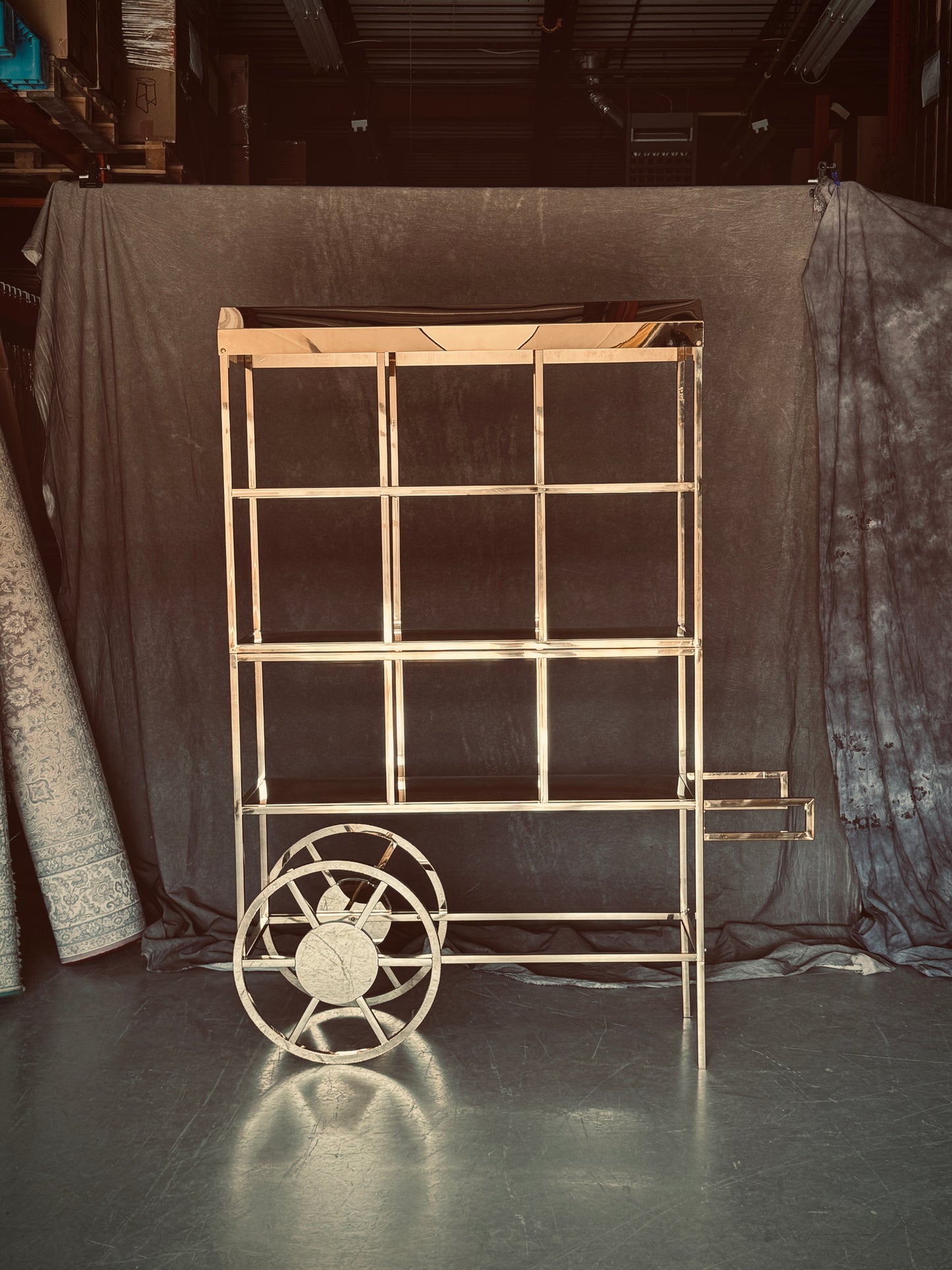 Gold Sweet Cart