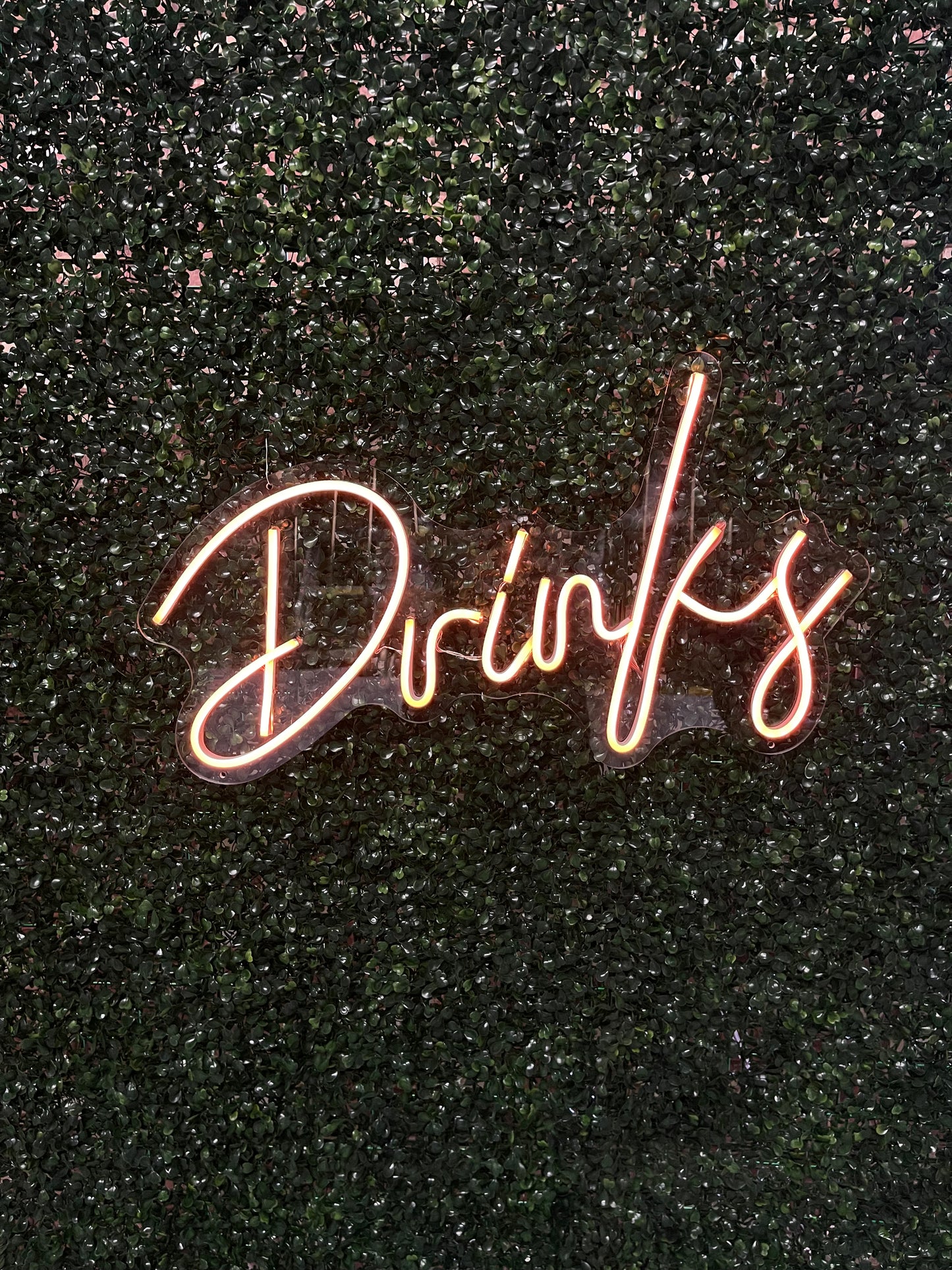 Neon Sign "Drinks"
