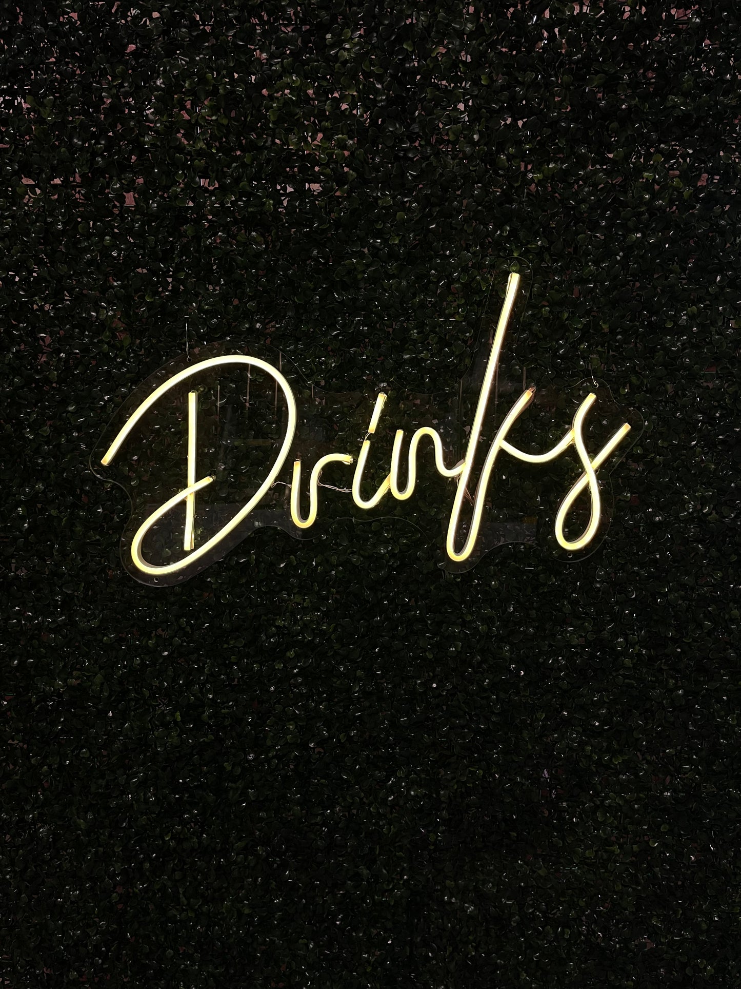 Neon Sign "Drinks"