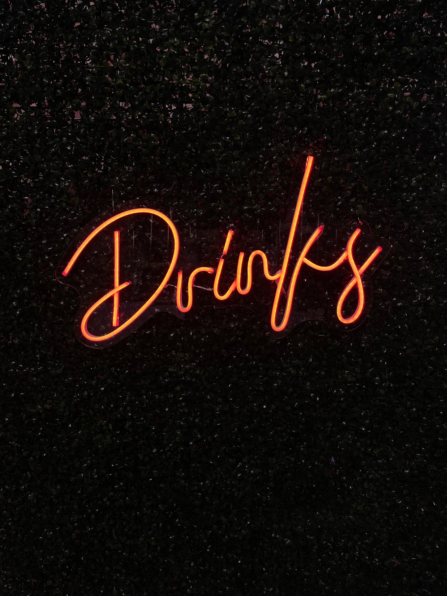 Neon Sign "Drinks"