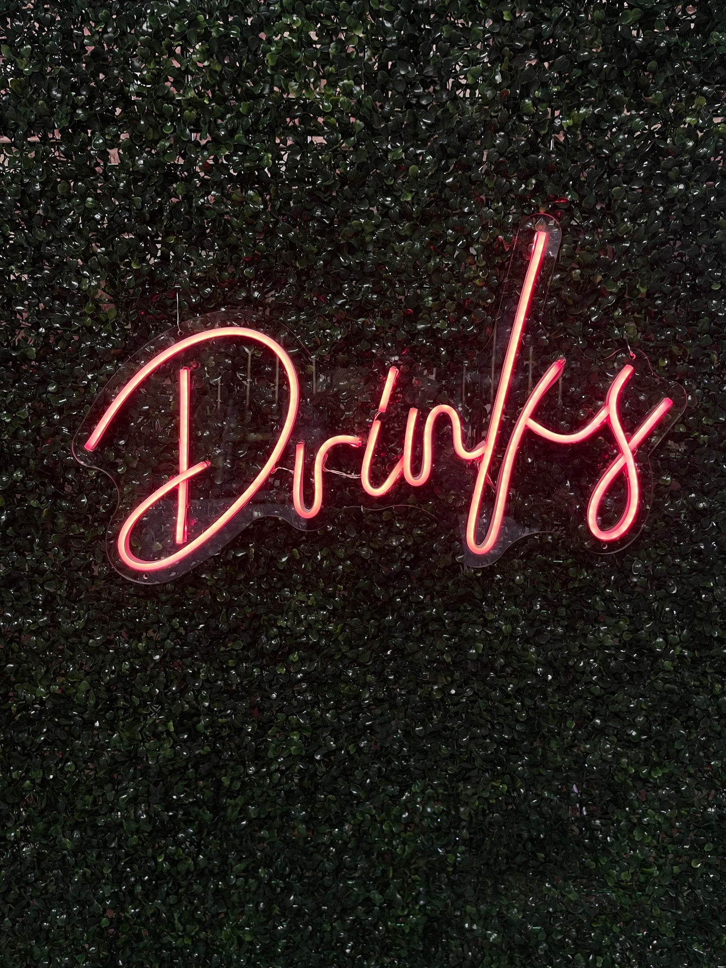 Neon Sign "Drinks"