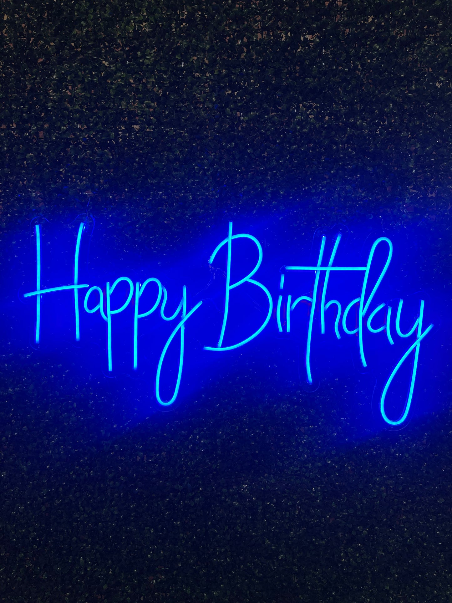 Neon Sign "Happy Birthday"