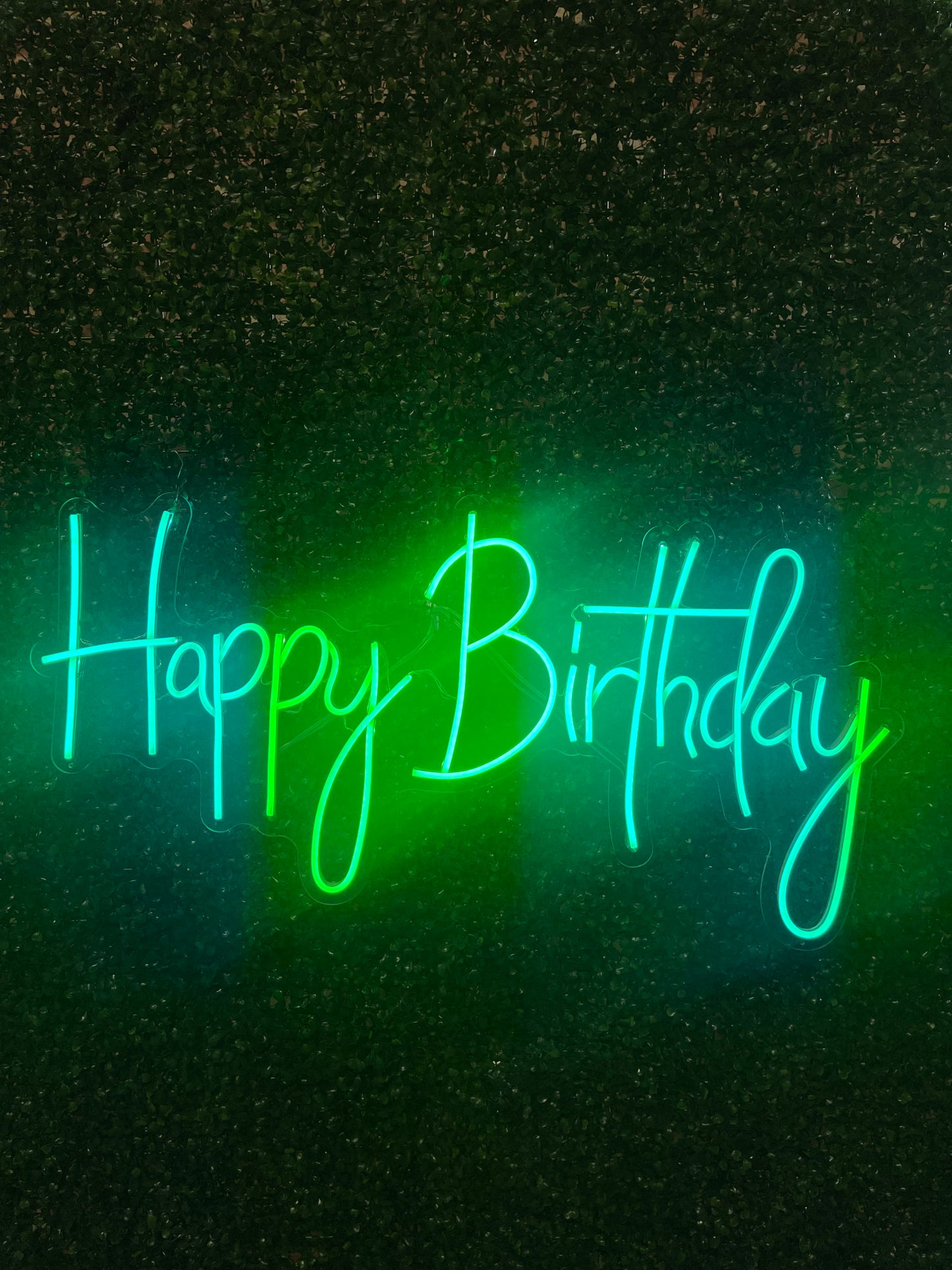 Neon Sign "Happy Birthday"