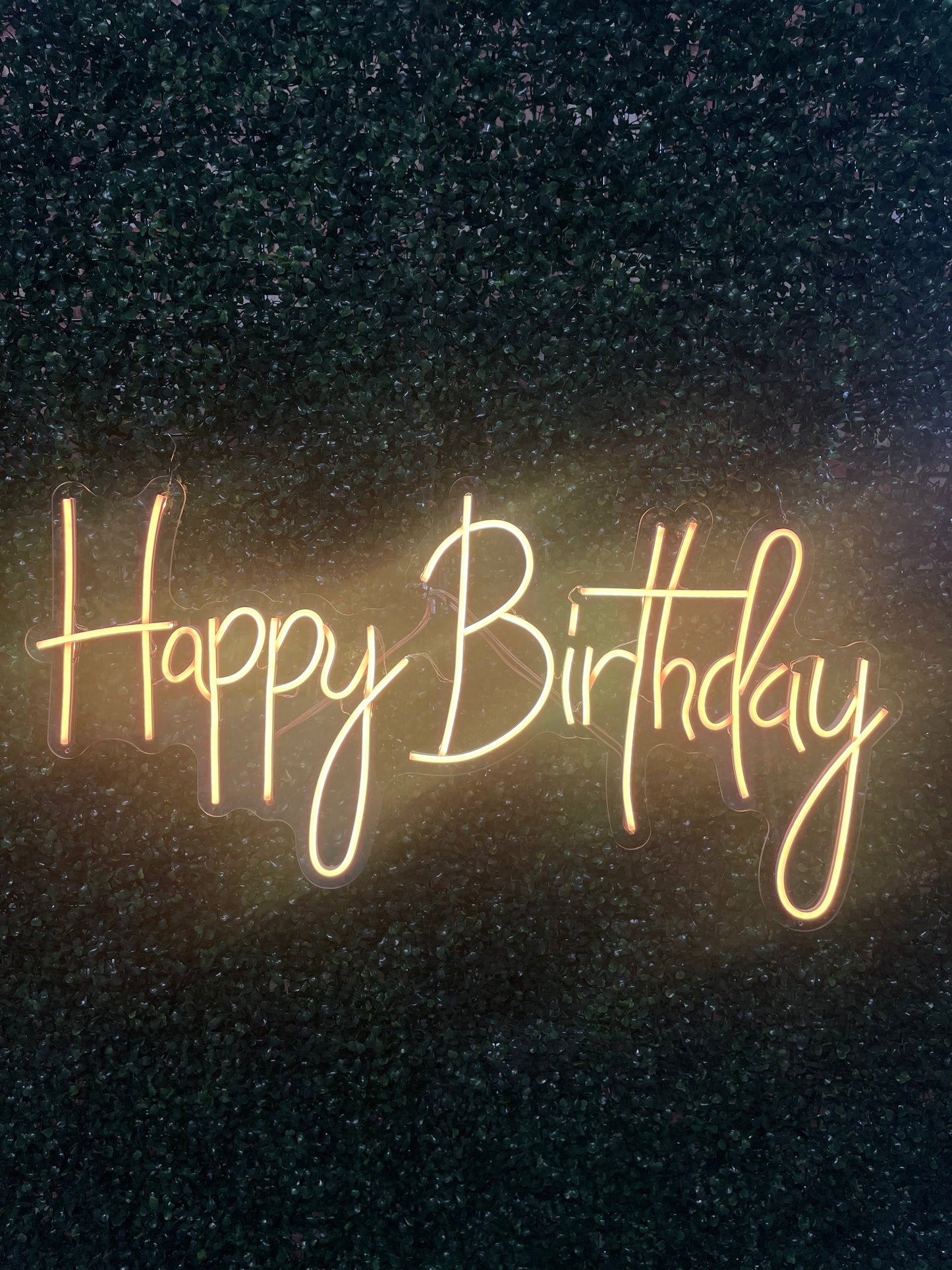 Neon Sign "Happy Birthday"