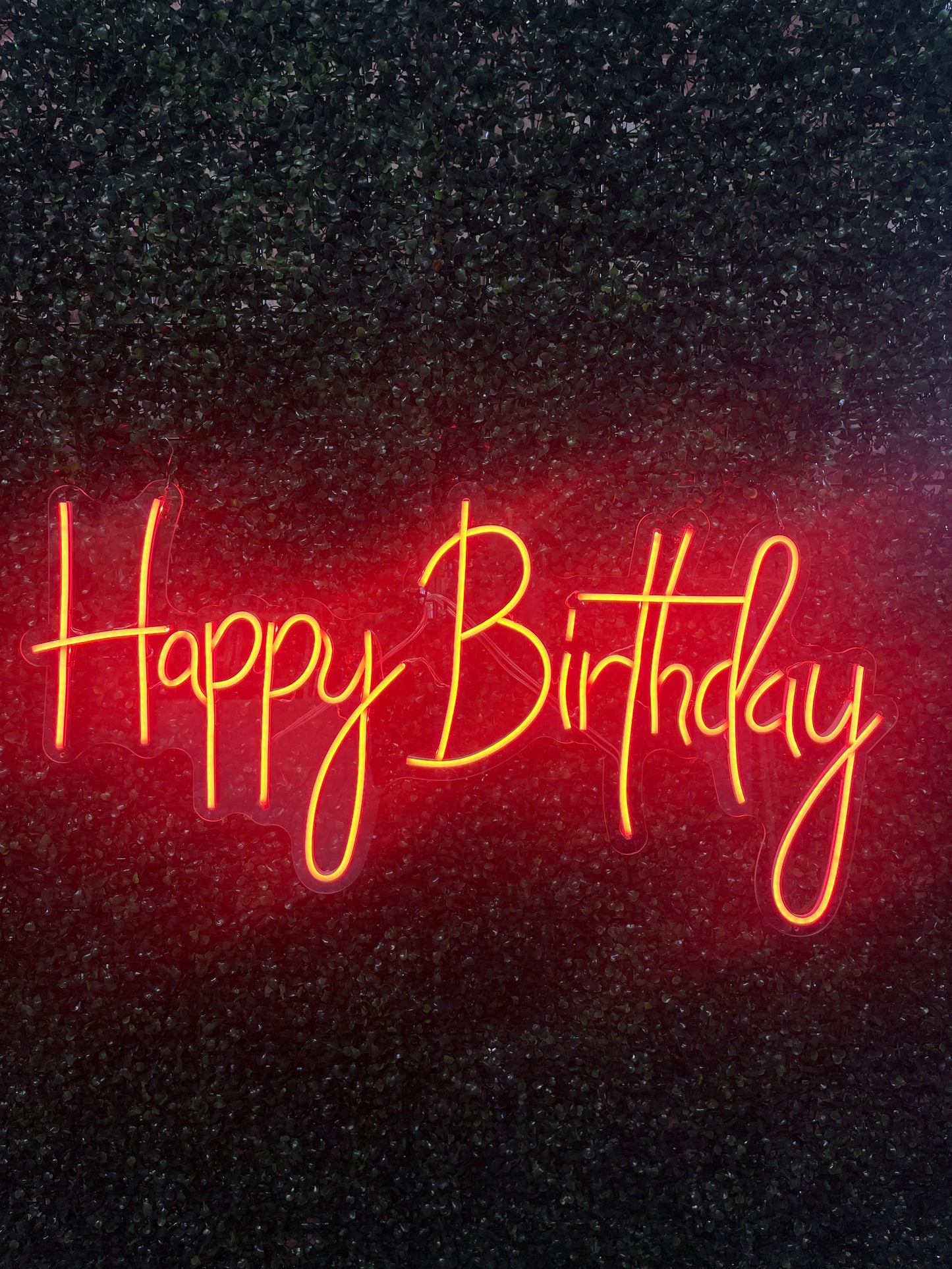 Neon Sign "Happy Birthday"