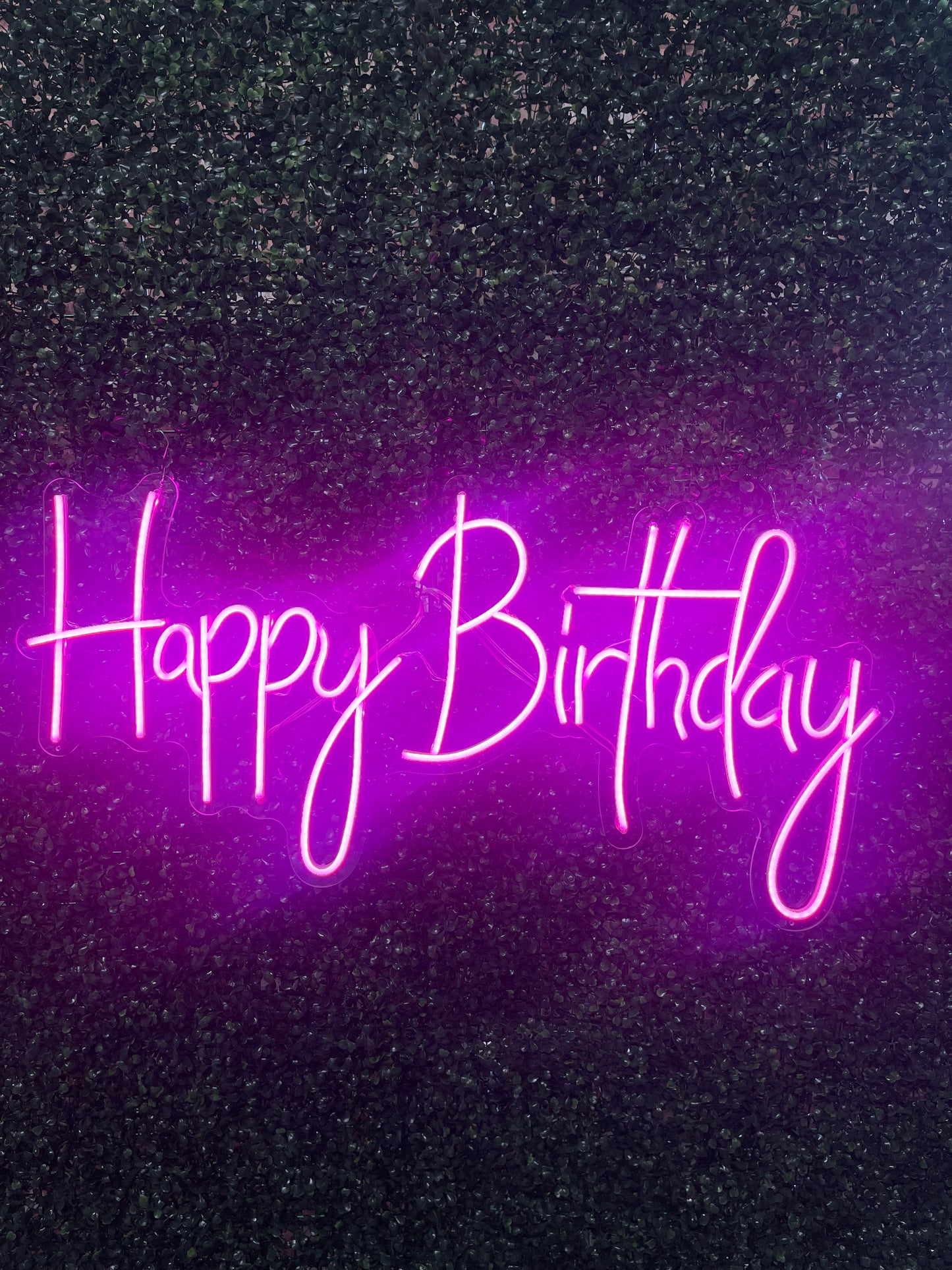 Neon Sign "Happy Birthday"