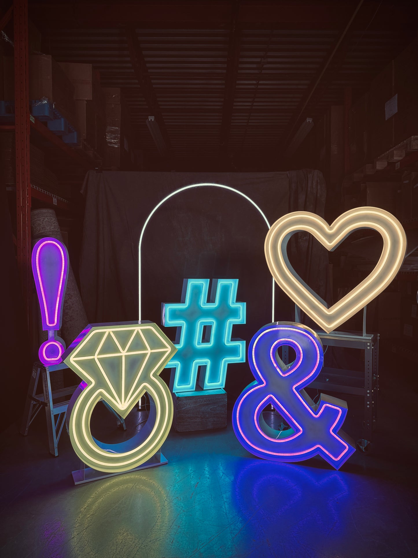 LED Marquee Symbols 3FT