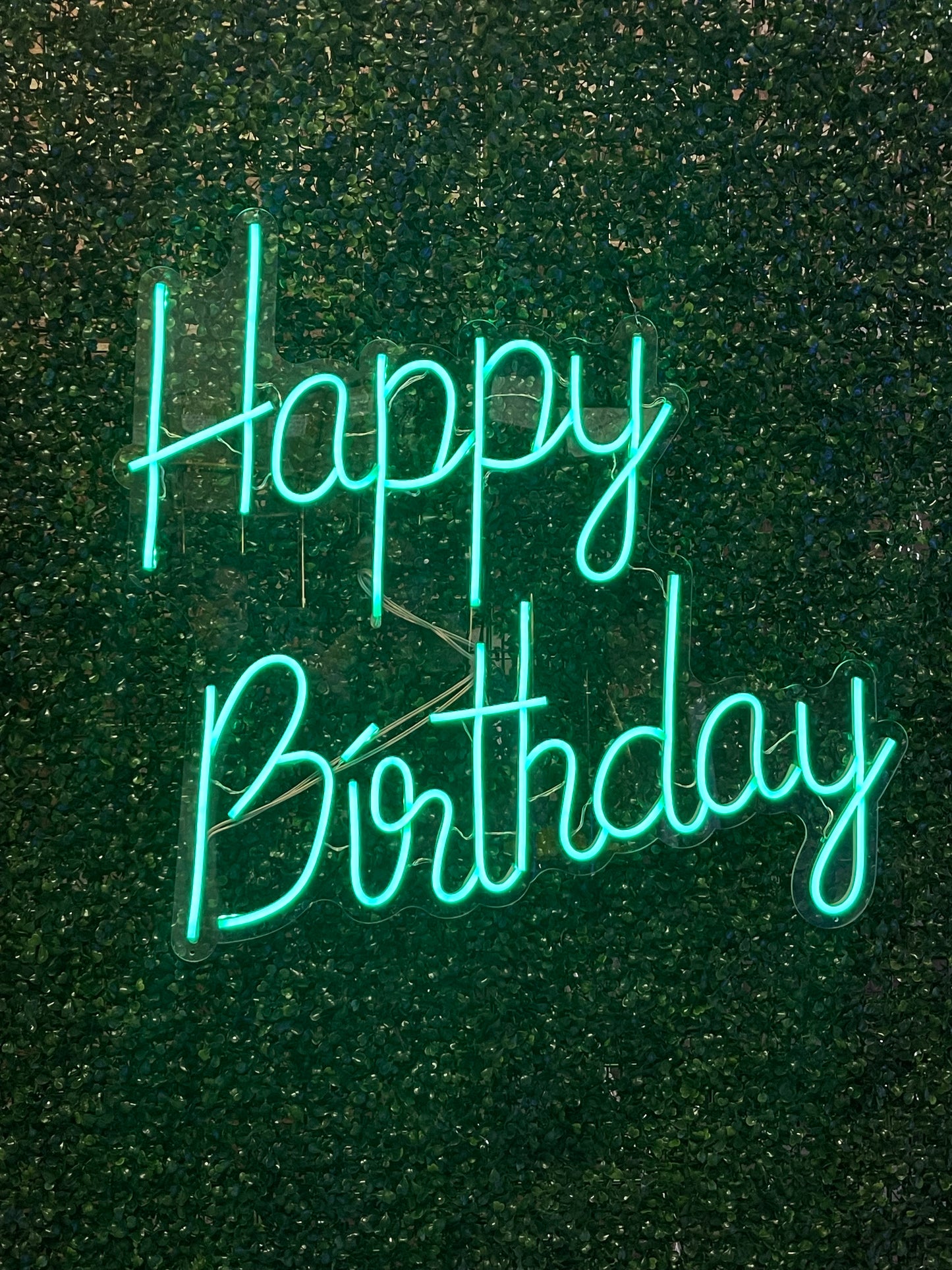 Neon Sign "Happy Birthday"