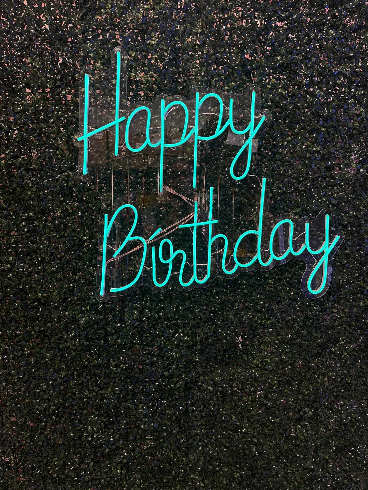 Neon Sign "Happy Birthday"